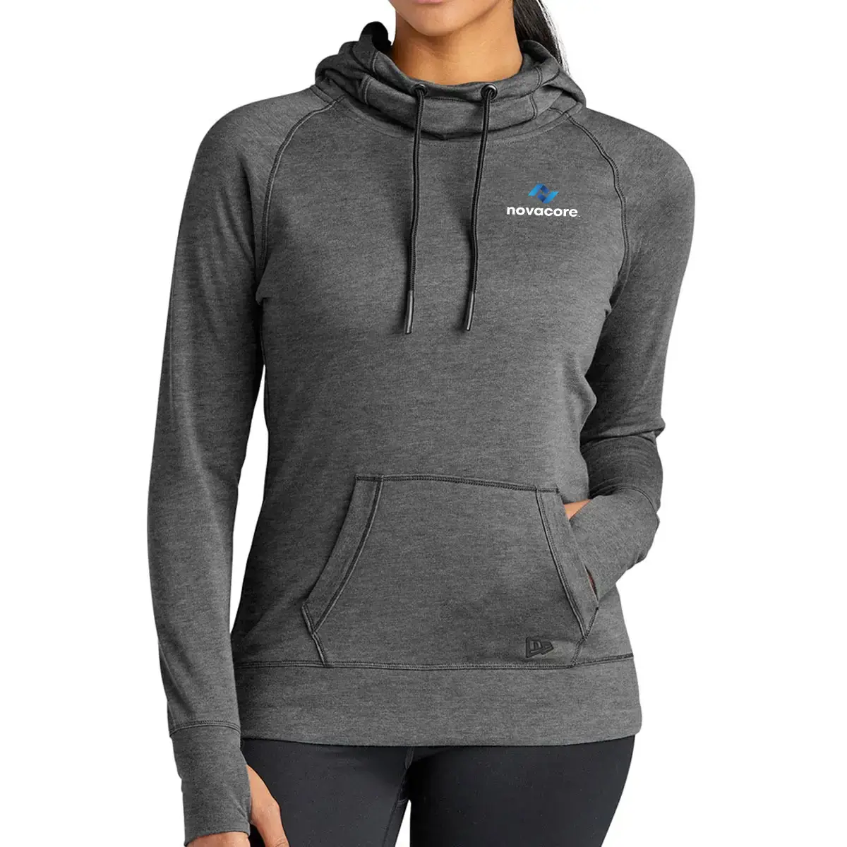 New Era Ladies' Tri-Blend Fleece Pullover Hoodie