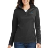 Ladies' Pinpoint Mesh 1/2 Zip