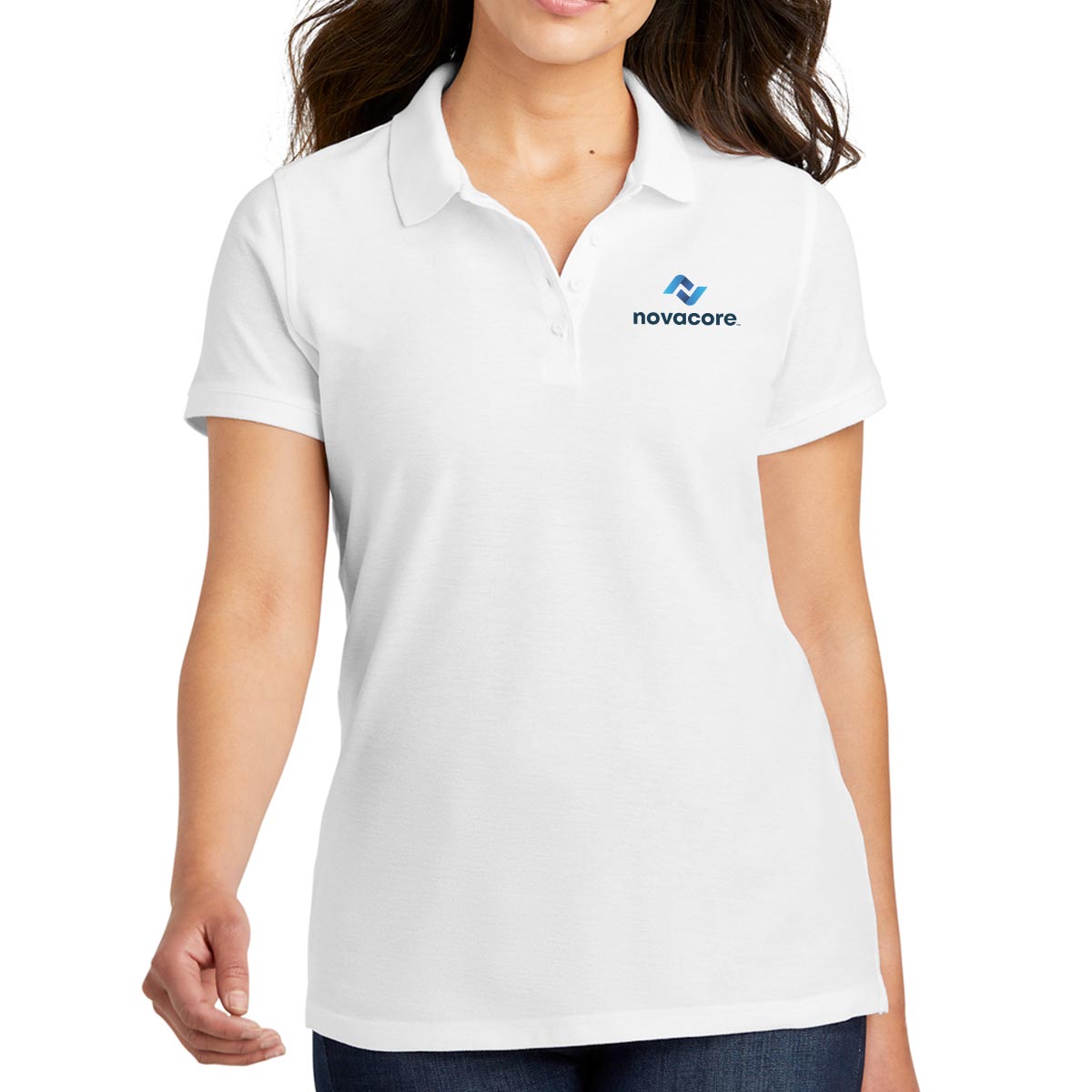 Alternative view of Ladies' Classic Pique Polo