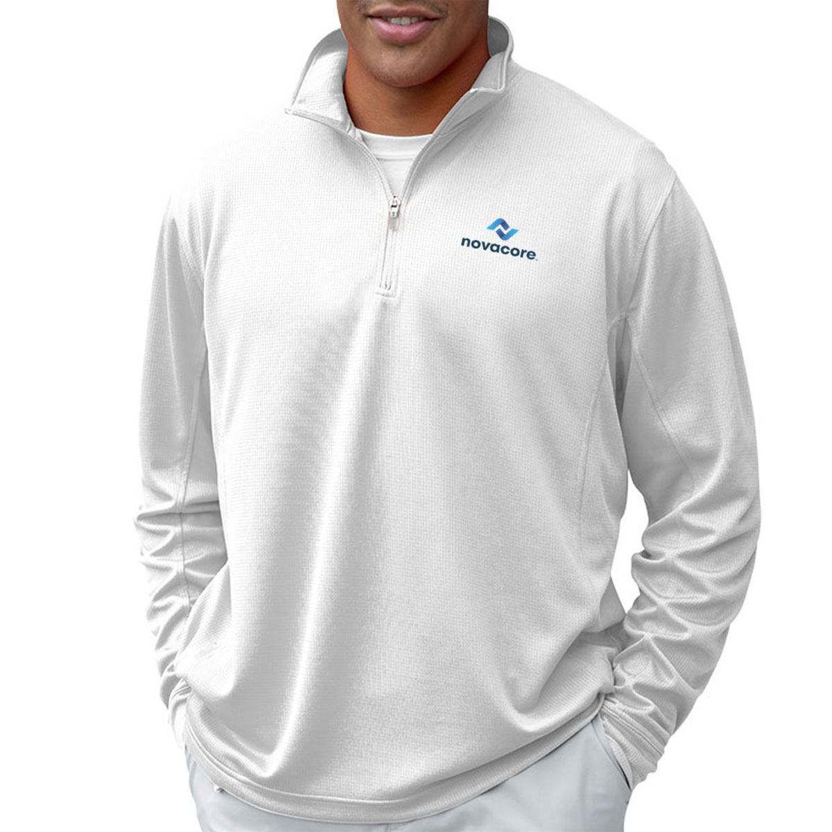 Alternative view of Men's Micro-Mesh Performance 1/4 Zip