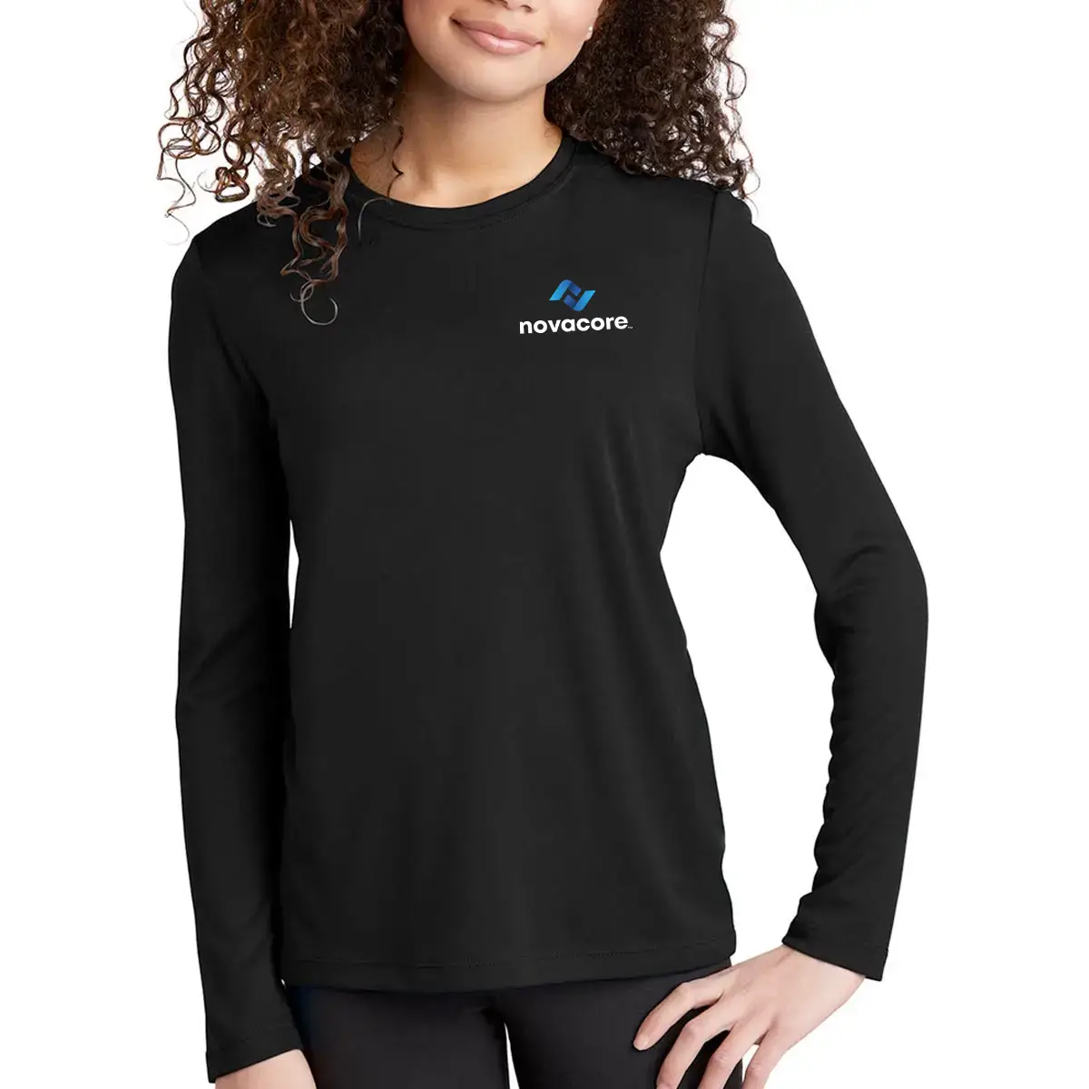 Sport-Tek Youth Posi-UV Pro Long Sleeve Tee