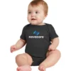Infant Short Sleeve Baby Rib Bodysuit