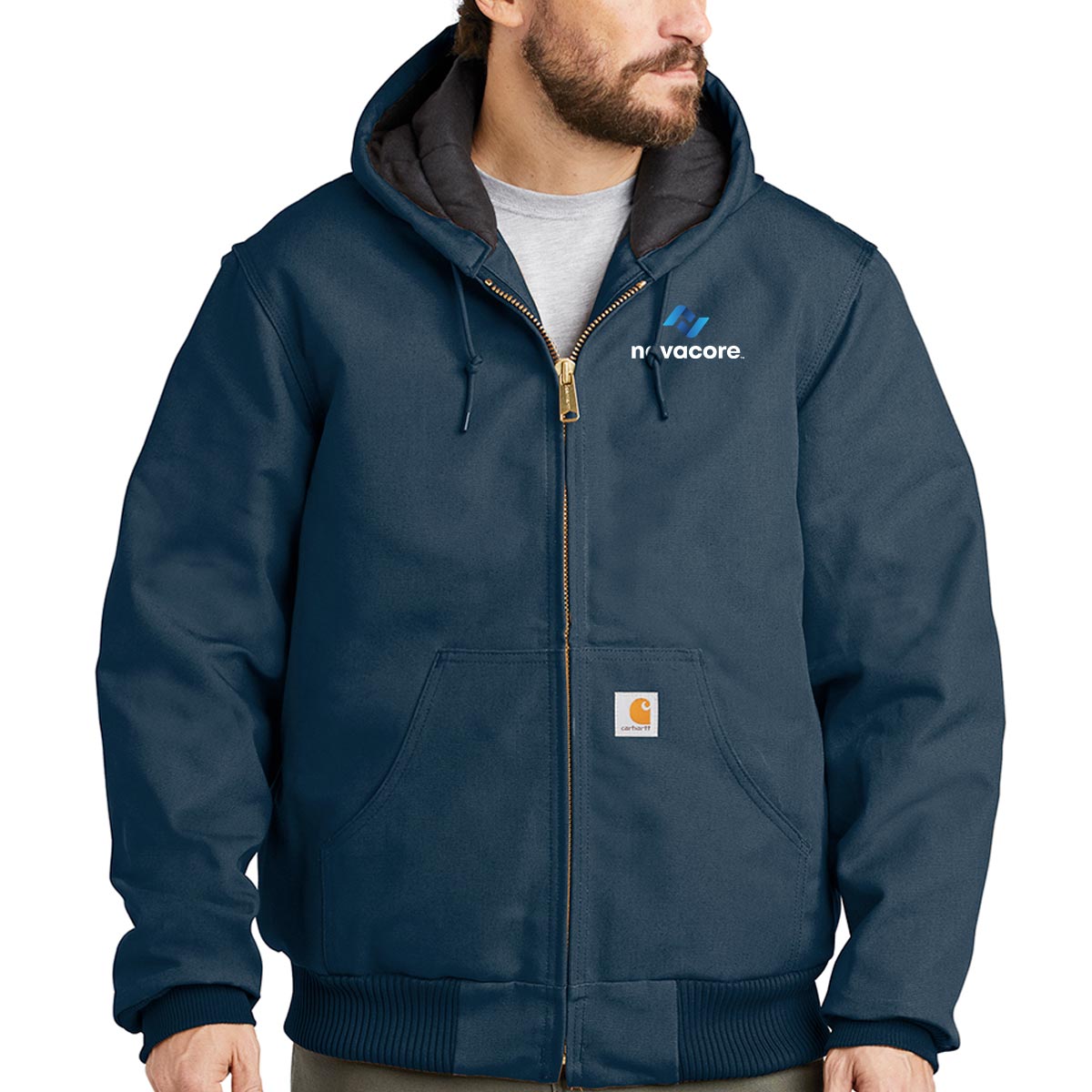 Alternative view of Carhartt Quilted Flannel-Lined Duck Active Jacket