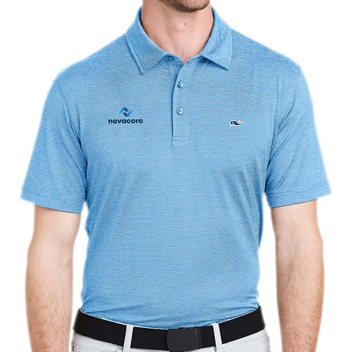 Vineyard Vines Men's Destin Stripe Sankaty Polo