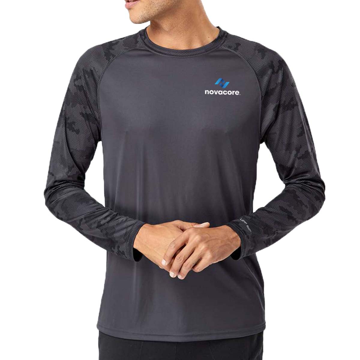 Performance UPF 50+ Camo Long Sleeve Tee - Image 6