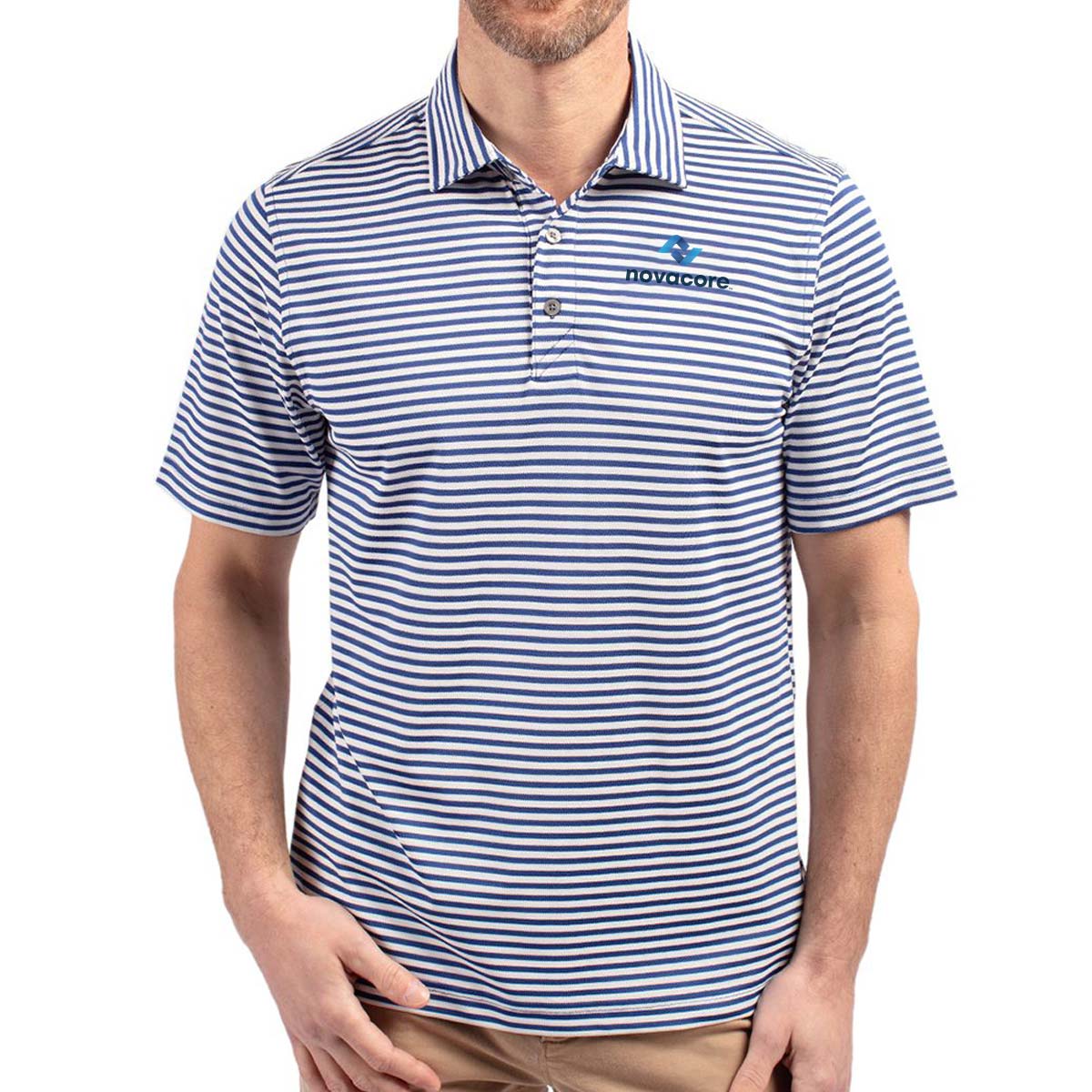 V24201--Cutter-&-Buck-Mens-Virtue-Eco-Pique-Stripe-Recycled-Polo-7