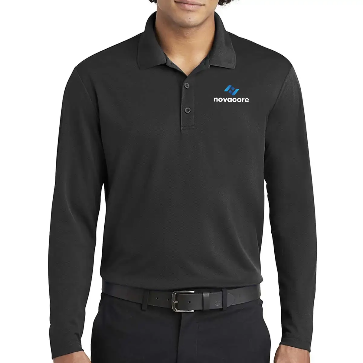 Men's RacerMesh Long Sleeve Polo
