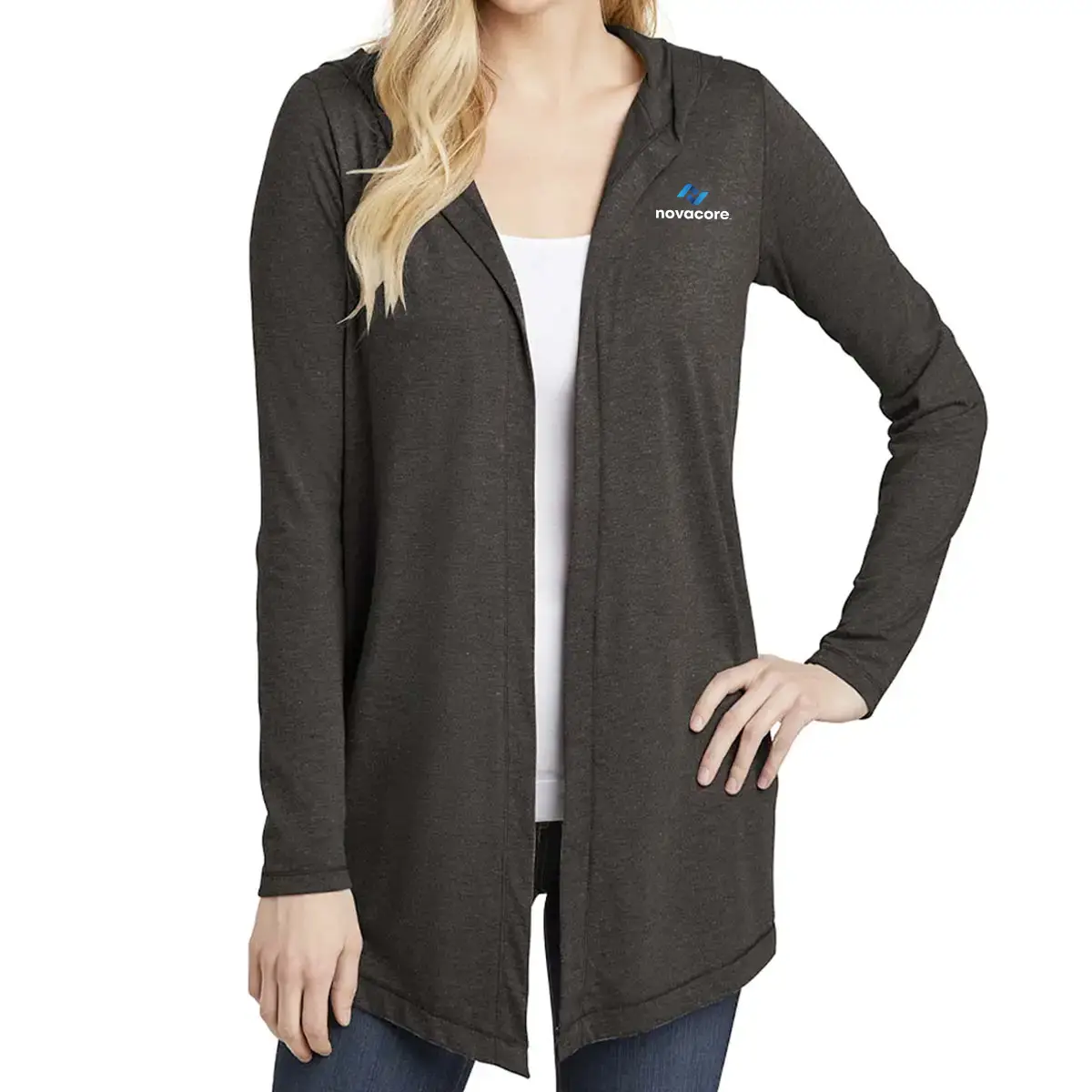 District ® Women’s Perfect Tri Hooded Cardigan