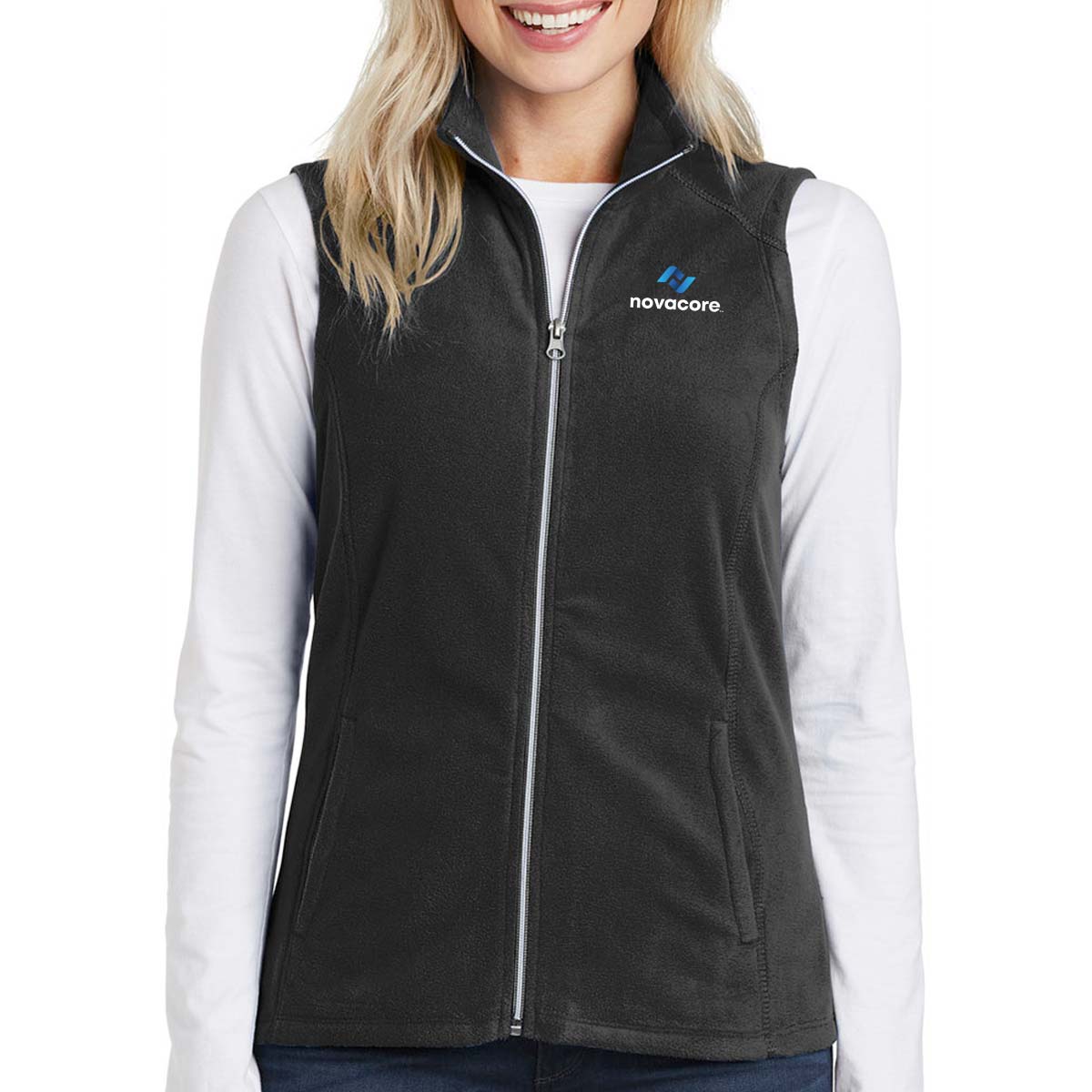 Alternative view of Ladies' Microfleece Vest