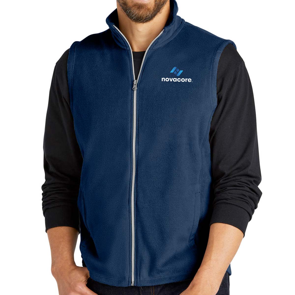 Alternative view of Men's Microfleece Vest