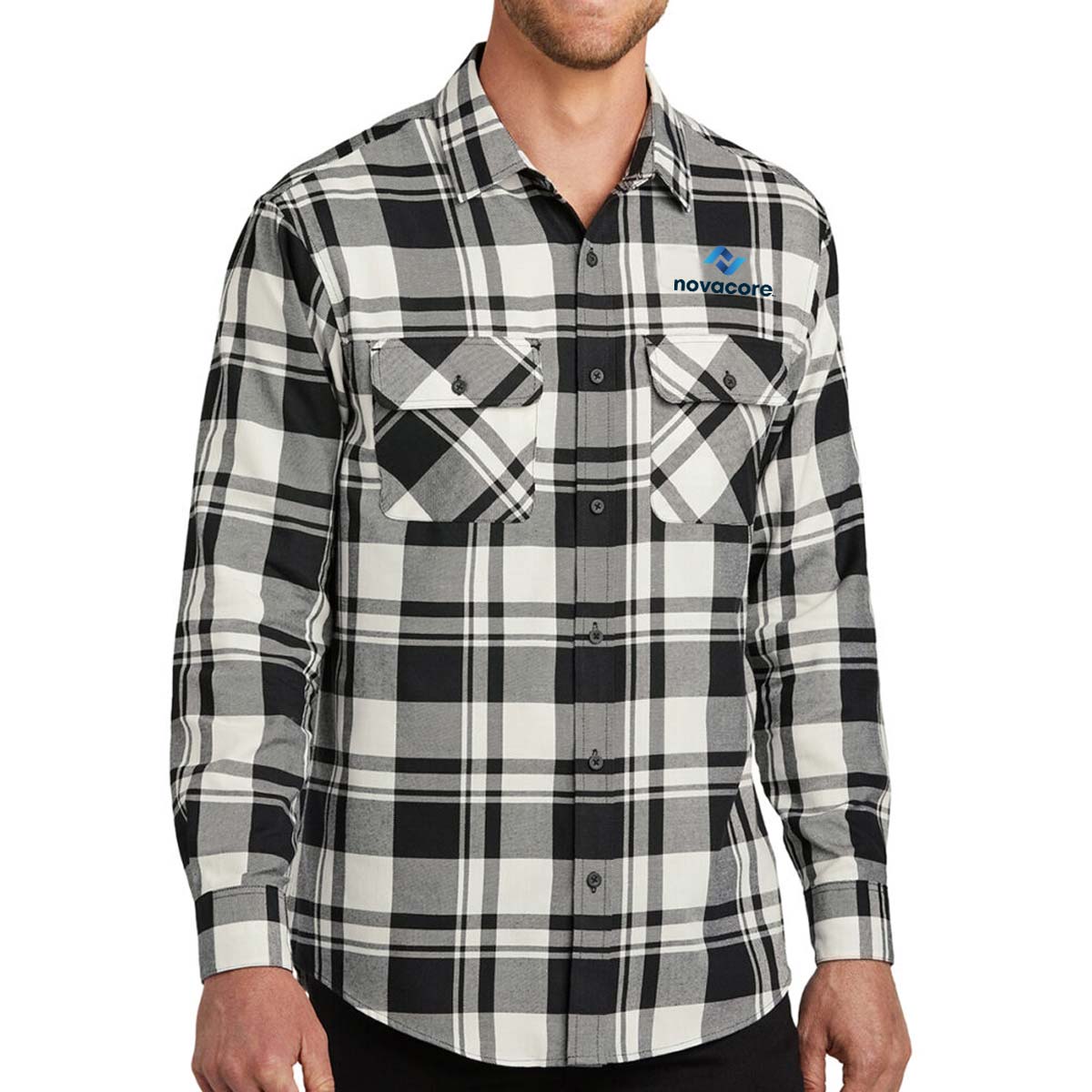Alternative view of Men's Plaid Flannel Shirt