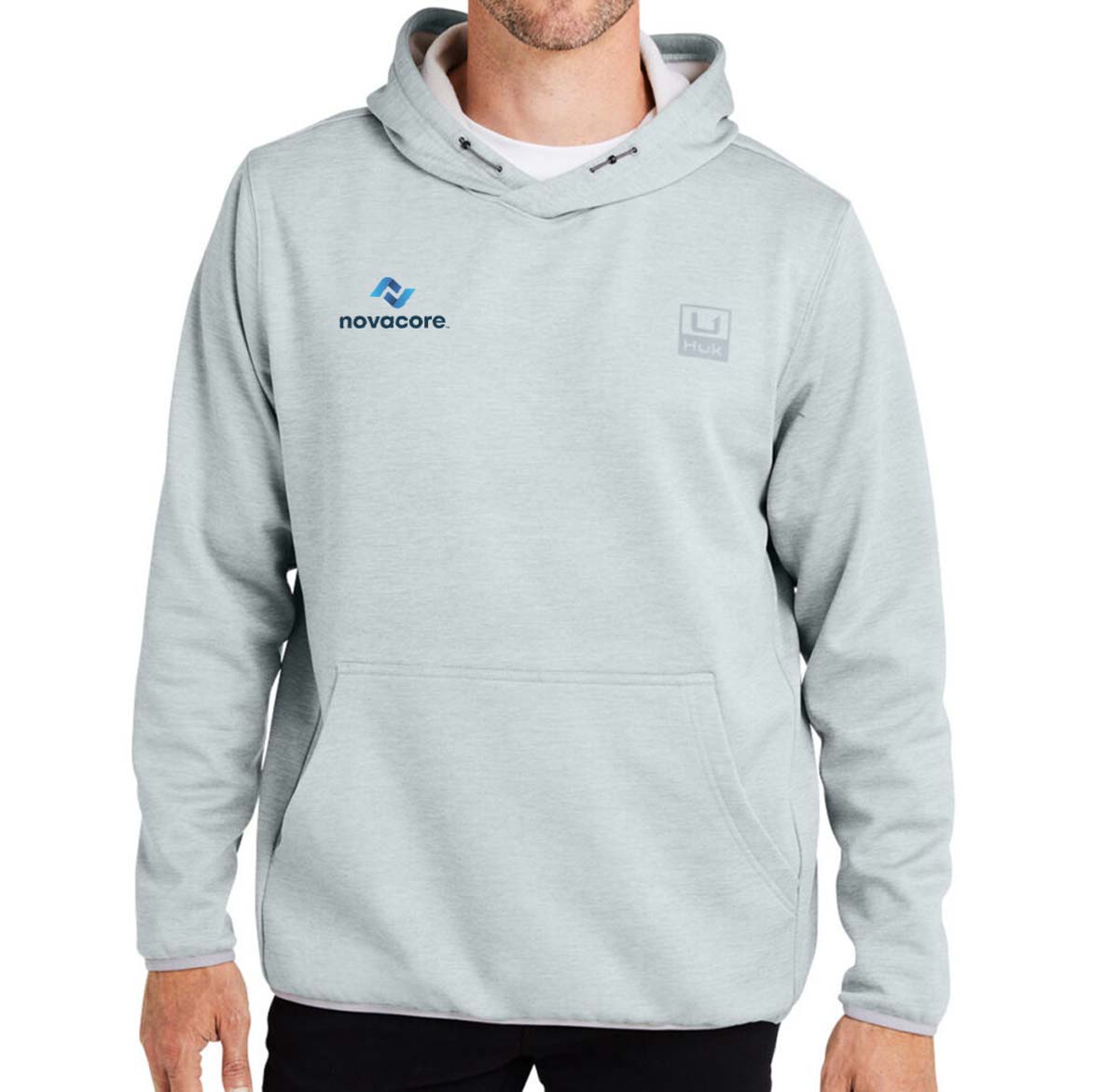 Alternative view of HUK Men's Performance Hooded Fleece Pullover