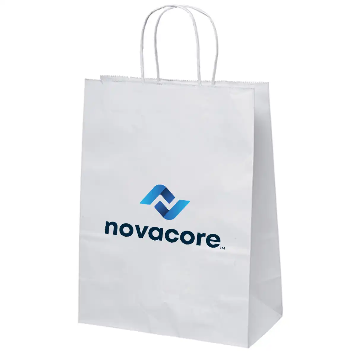 White Shopper Bag - Medium-1