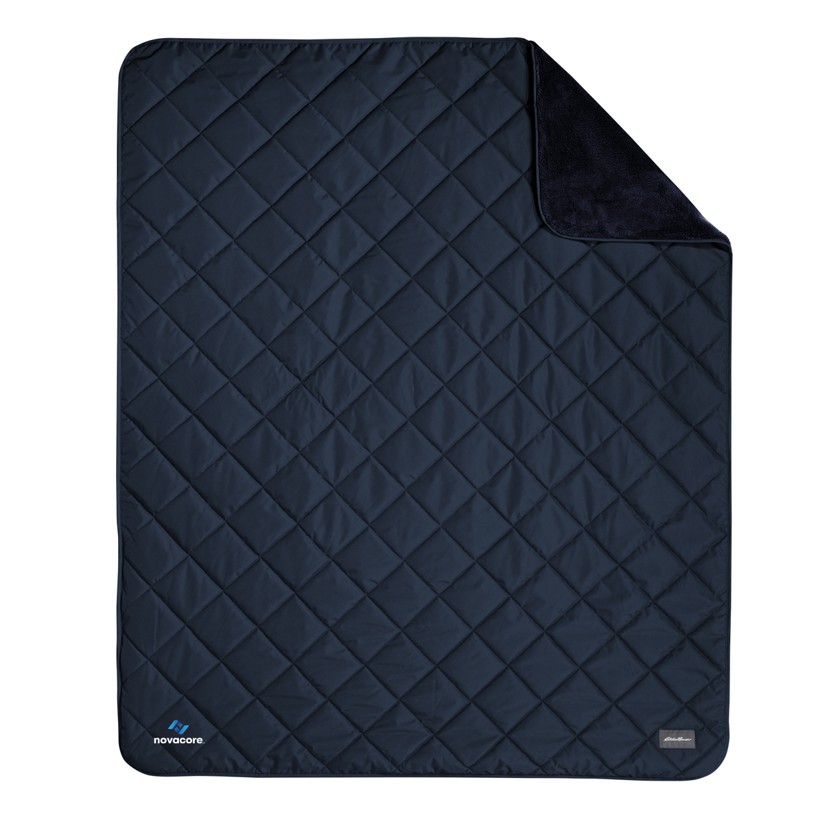 Alternative view of Eddie Bauer® Quilted Insulated Fleece Blanket