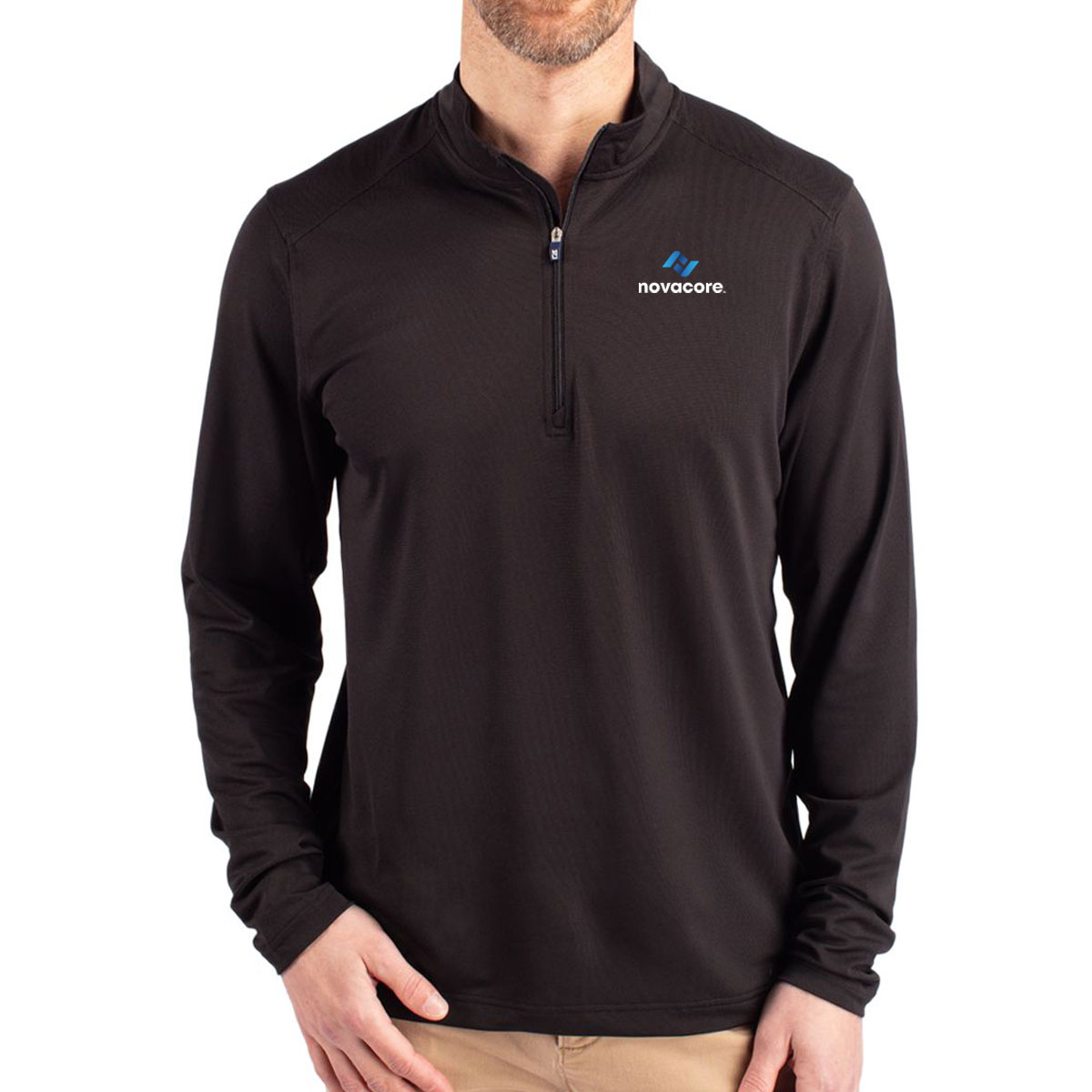 Cutter & Buck Virtue Eco Pique Recycled Quarter Zip
