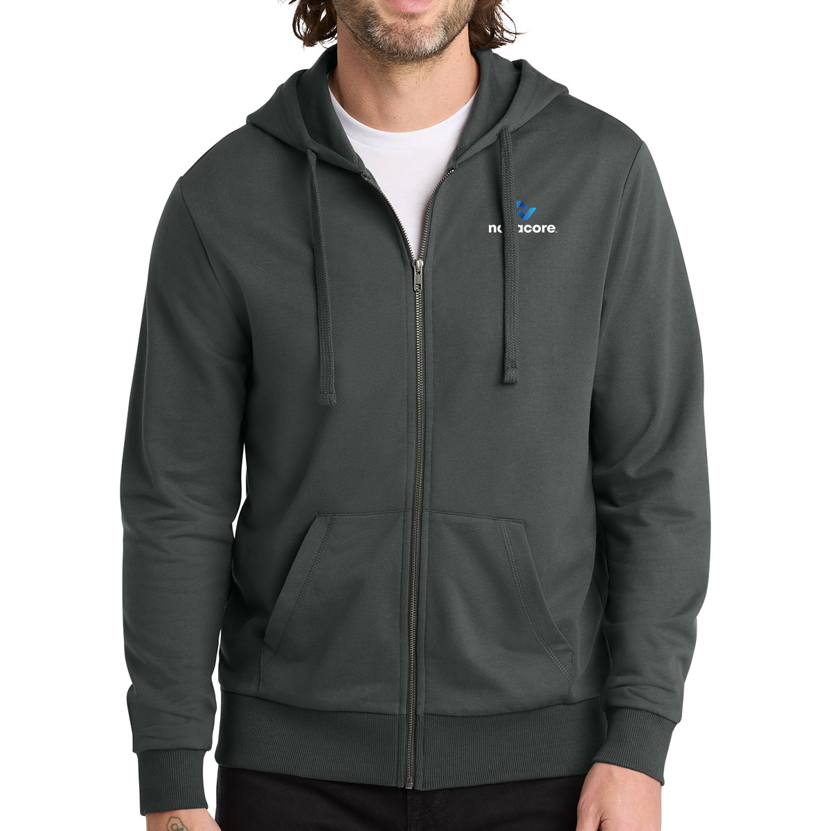 Allmade® Unisex Organic French Terry Full-Zip Hoodie