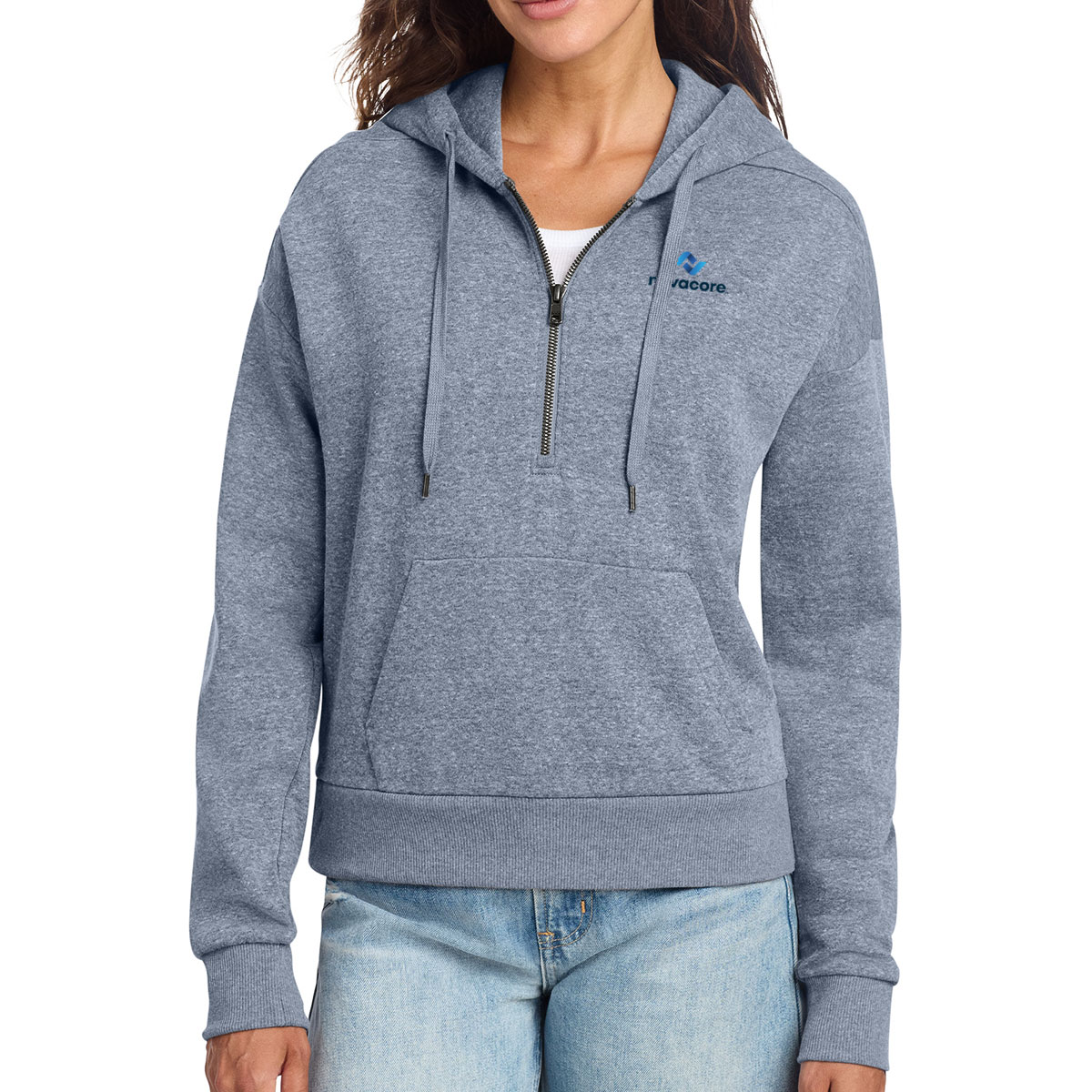 District® Women’s Perfect Tri® Fleece 1/2-Zip Pullover
