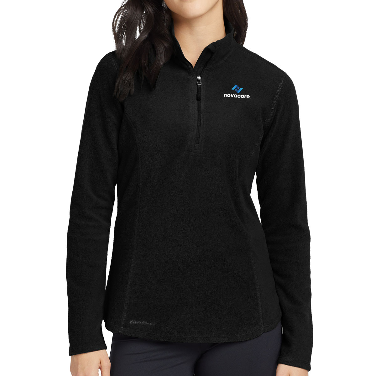 Alternative view of Eddie Bauer®Women's 1/2-Zip Microfleece Jacket