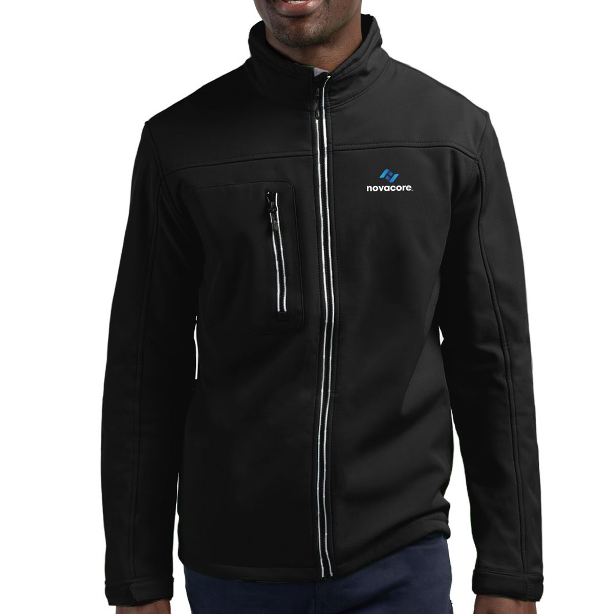 Alternative view of Clique Telemark Eco Stretch Softshell Full Zip Men's Jacket