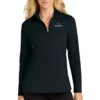 Port Authority Women's C-FREE Double Knit 1/4 Zip