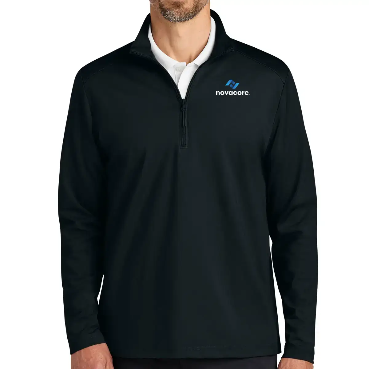 Port Authority C-FREE Double Knit 1/4 Zip