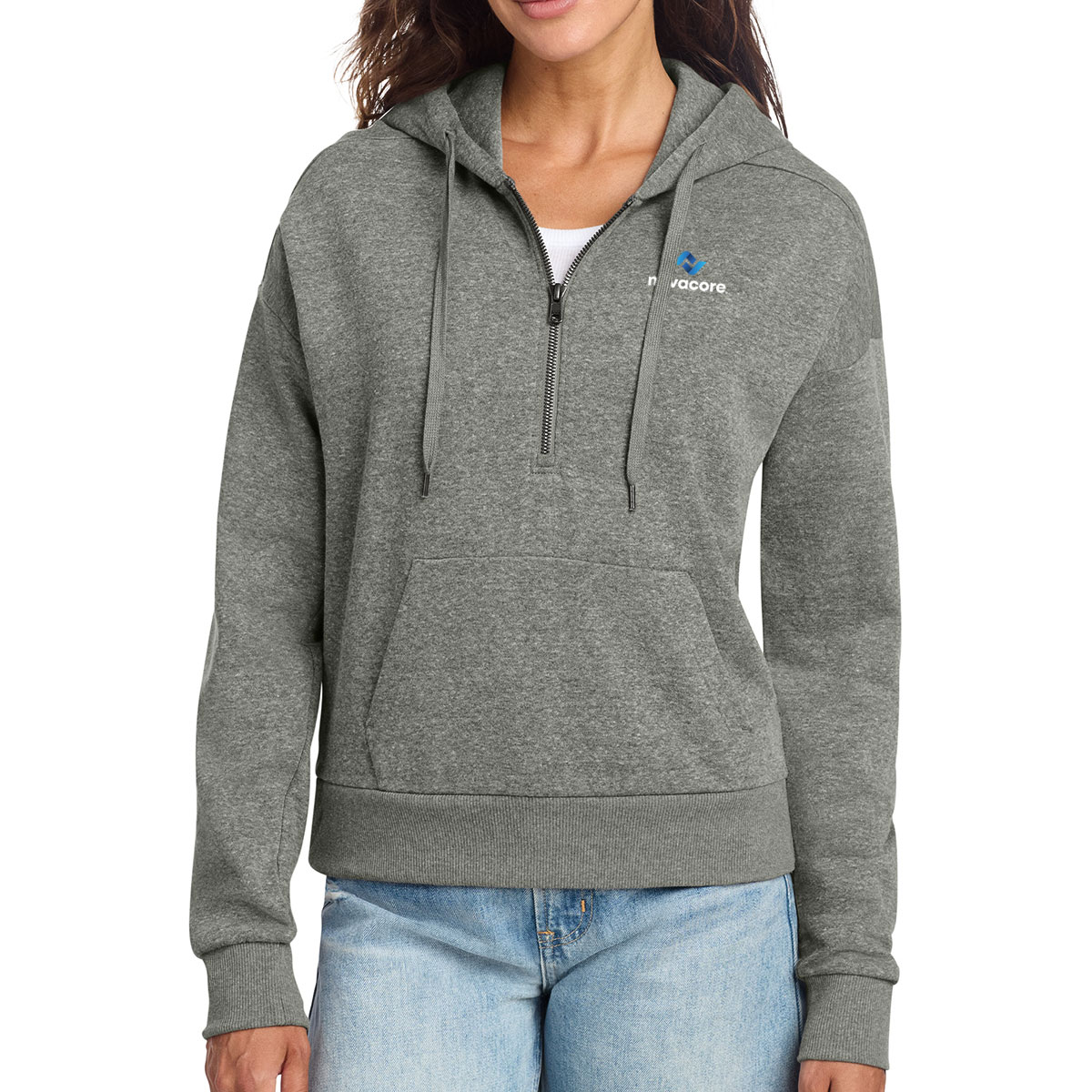 District® Women’s Perfect Tri® Fleece 1/2-Zip Pullover - Image 3