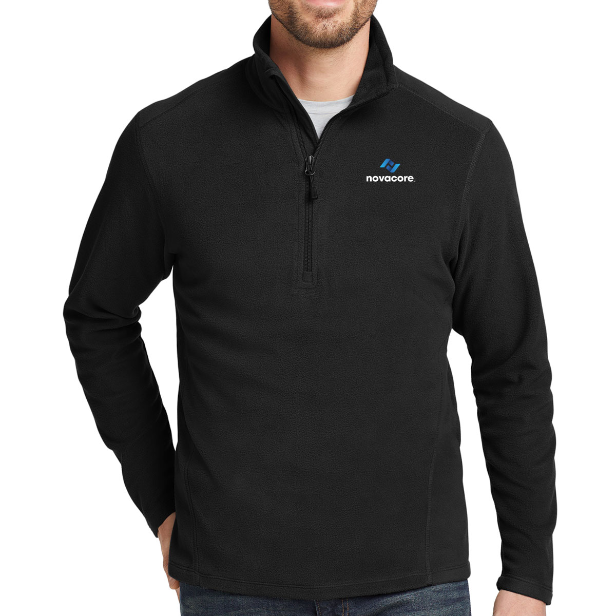 Eddie Bauer®1/2-Zip Microfleece Jacket - Image 3