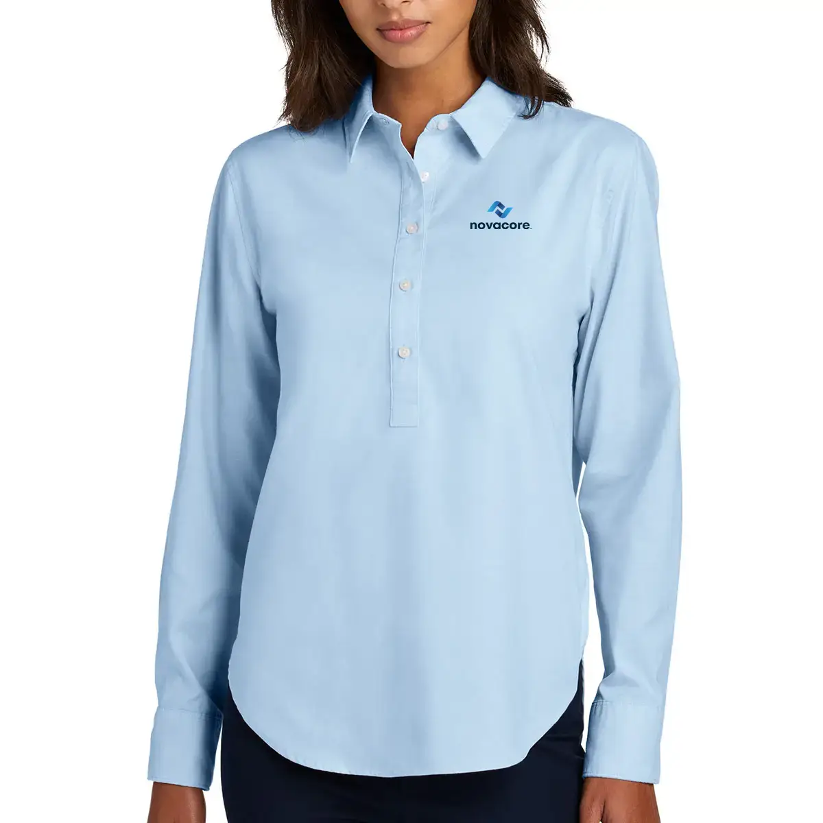 Mercer+Mettle® Women's Long Sleeve Modern Oxford Shirt