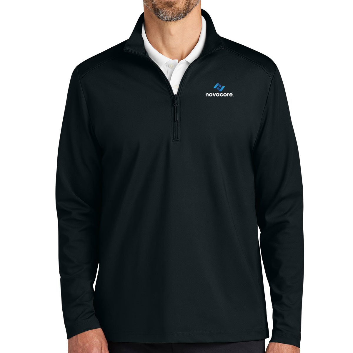 Port Authority C-FREE Double Knit 1/4 Zip - Image 3