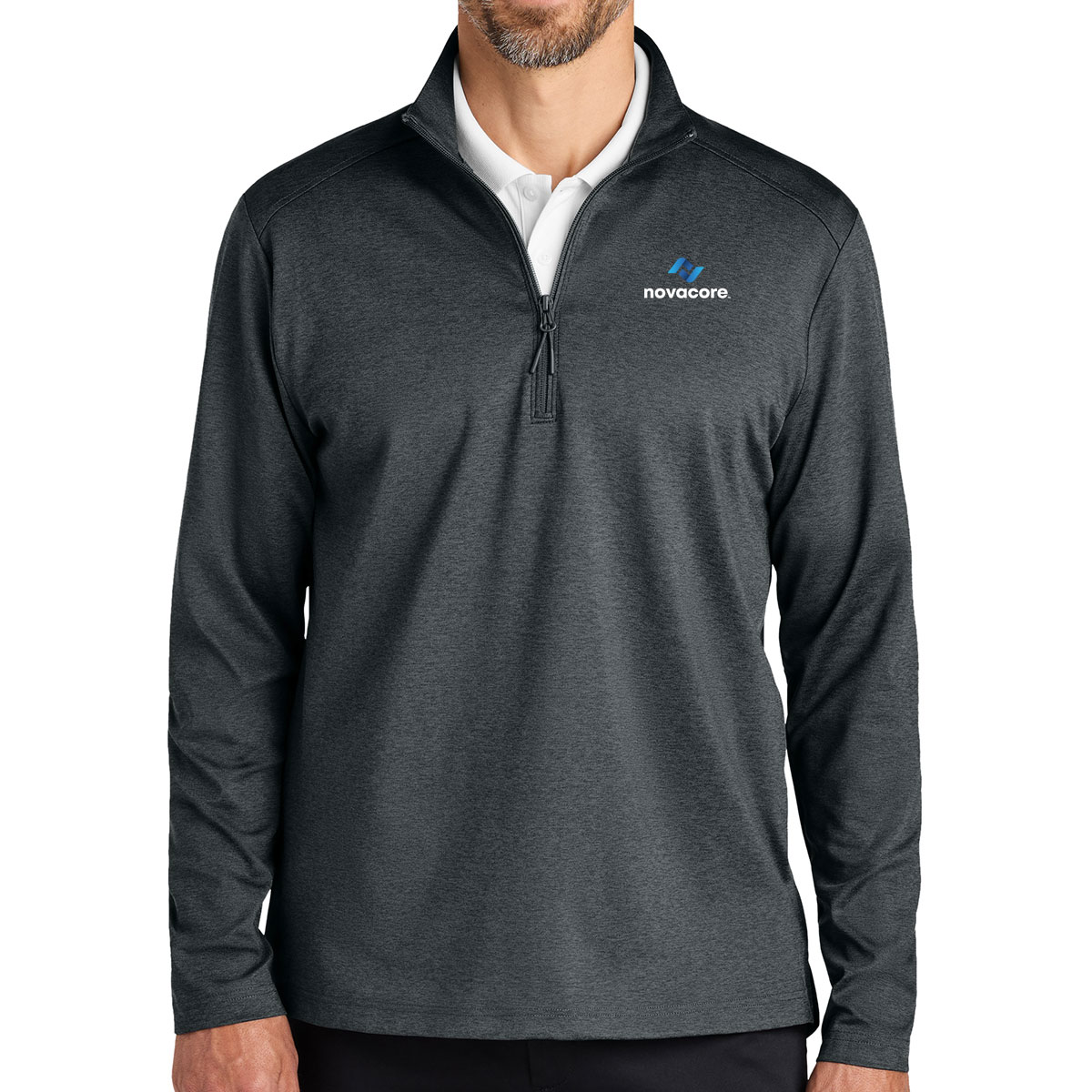 Alternative view of Port Authority C-FREE Double Knit 1/4 Zip