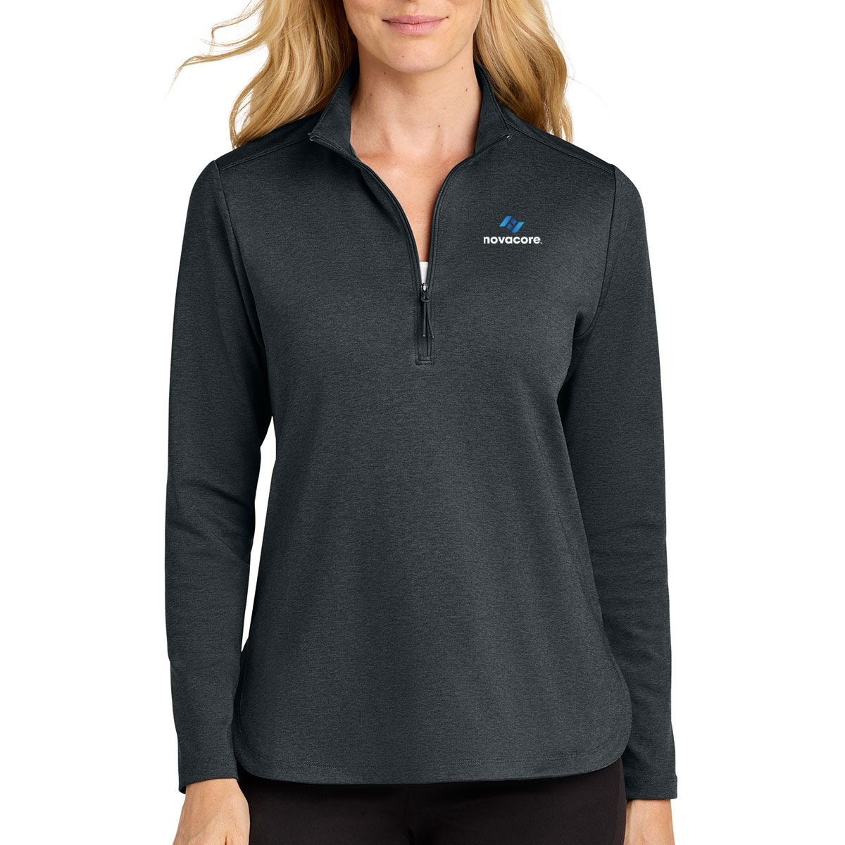 Alternative view of Port Authority Women's C-FREE Double Knit 1/4 Zip