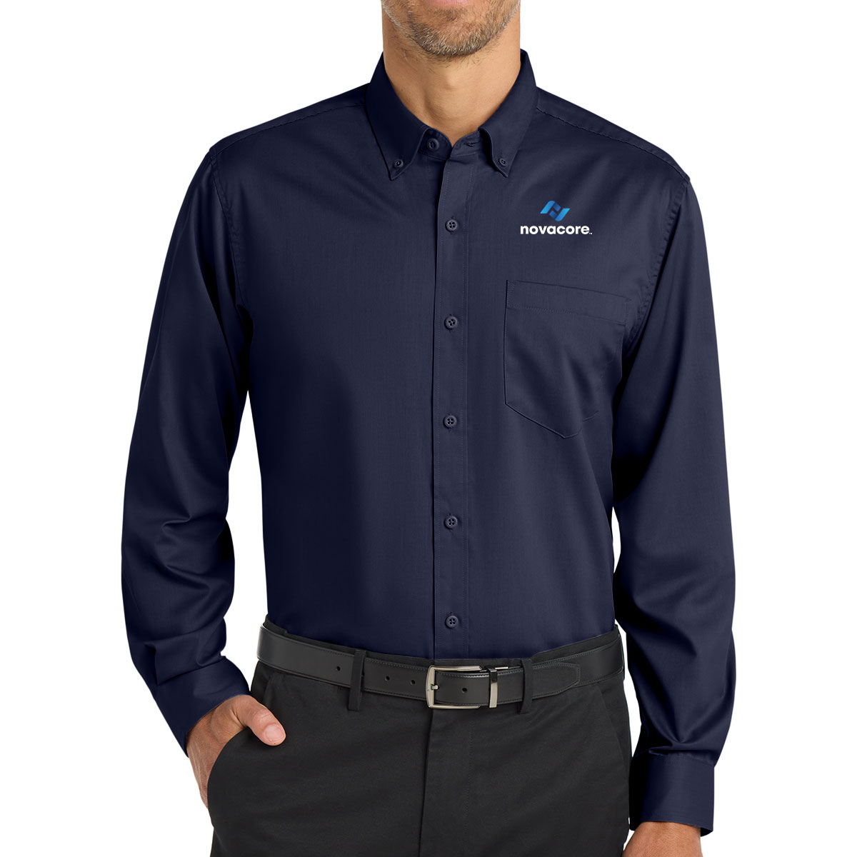 Alternative view of Port Authority® SuperPro™ Twill Shirt