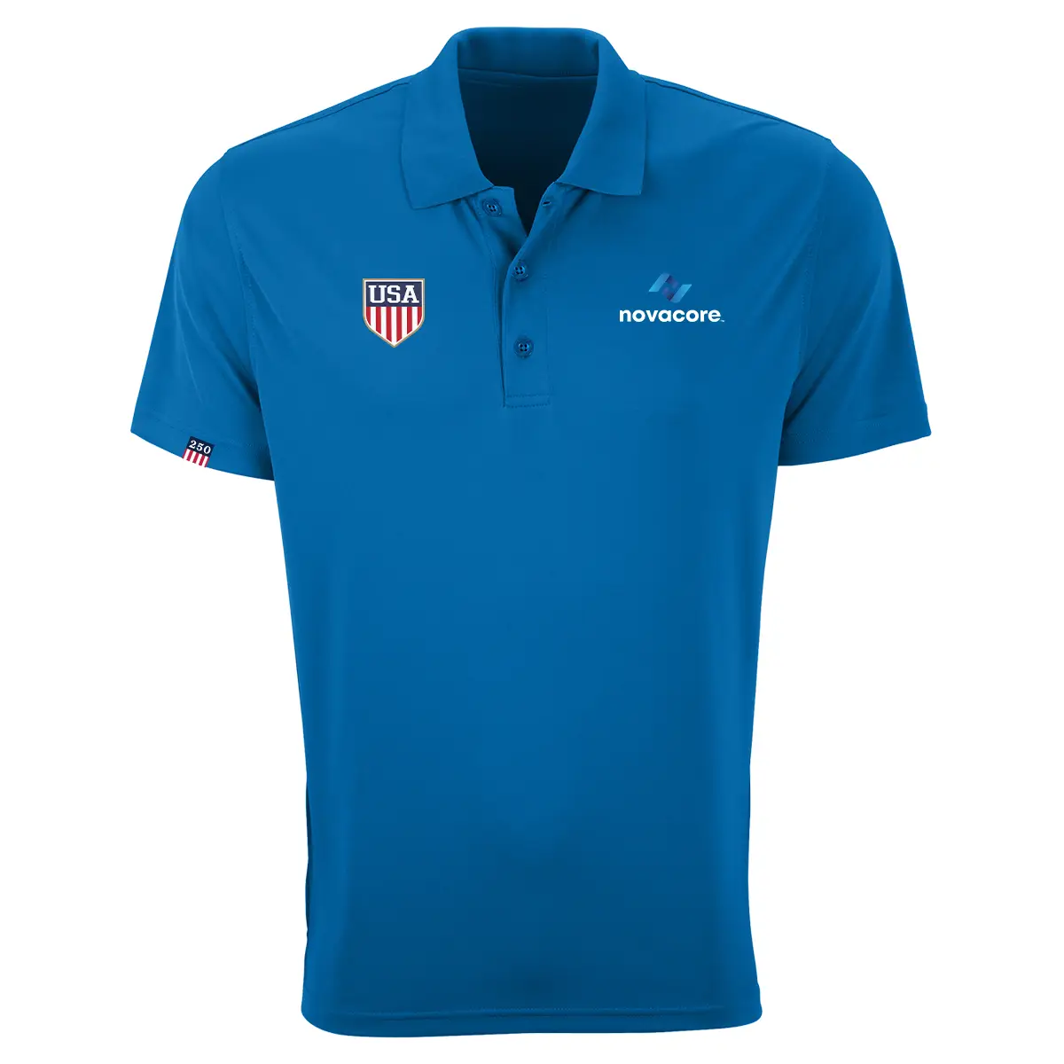 USA Vansport Omega Solid Mesh Tech Polo