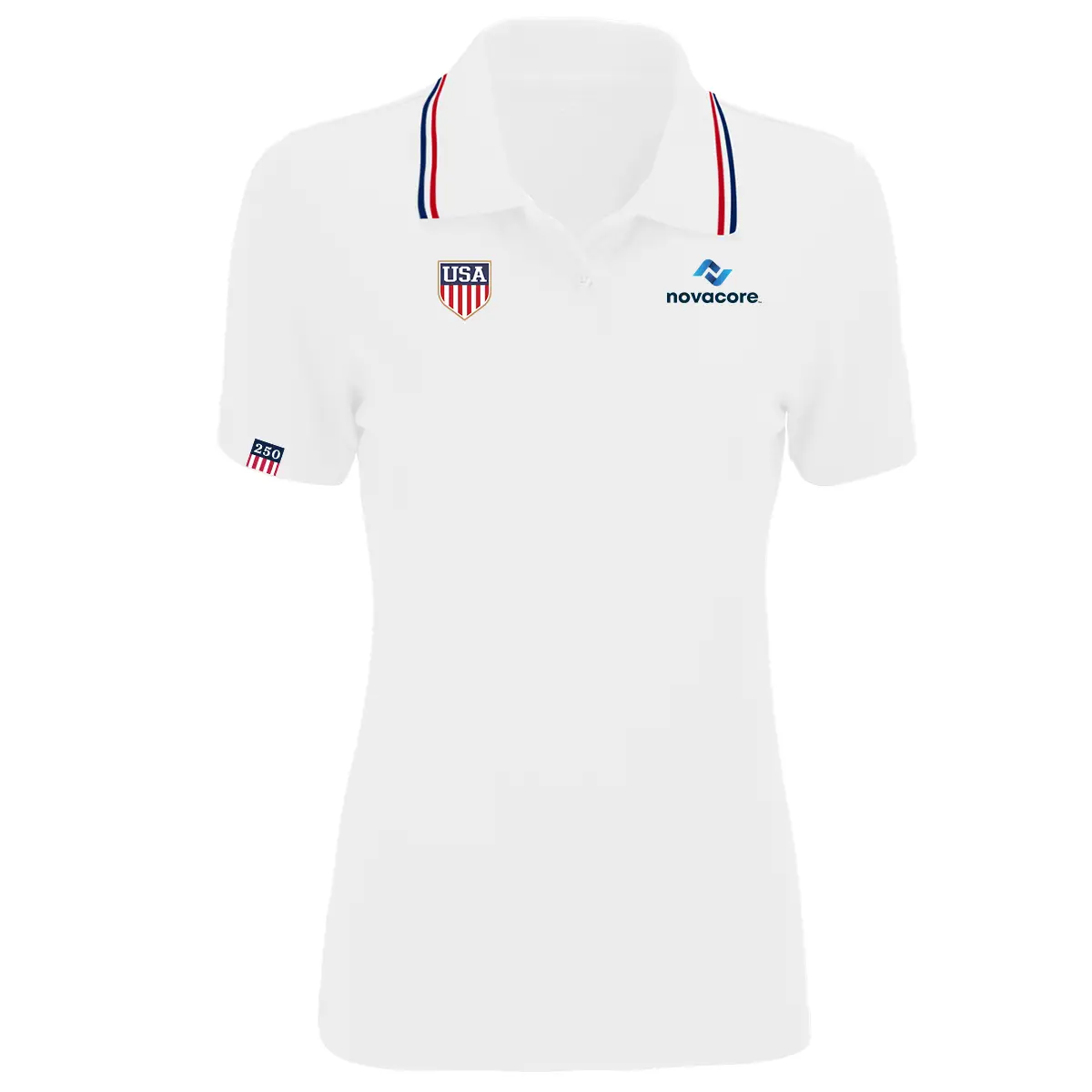USA Women's Vansport Omega Tipped Polo